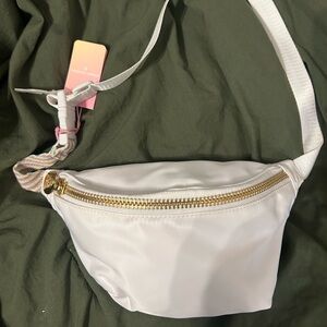 Stoney Clover Lane  for Target White Crossbody Bag with Gold Zipper